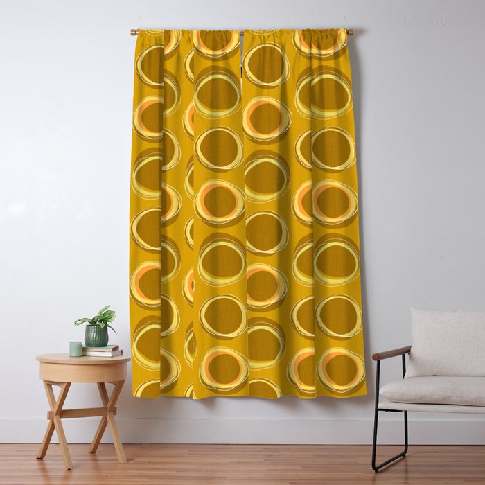Solar Eclipse Mcmodern Blackout Curtain By Miavaldez Society6