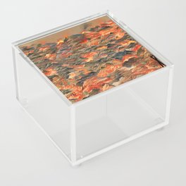 Mountains of Fire - ukiyo-e Acrylic Box