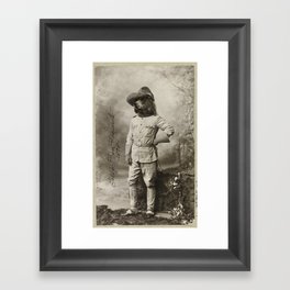 Teddy Bear Roosevelt Framed Art Print