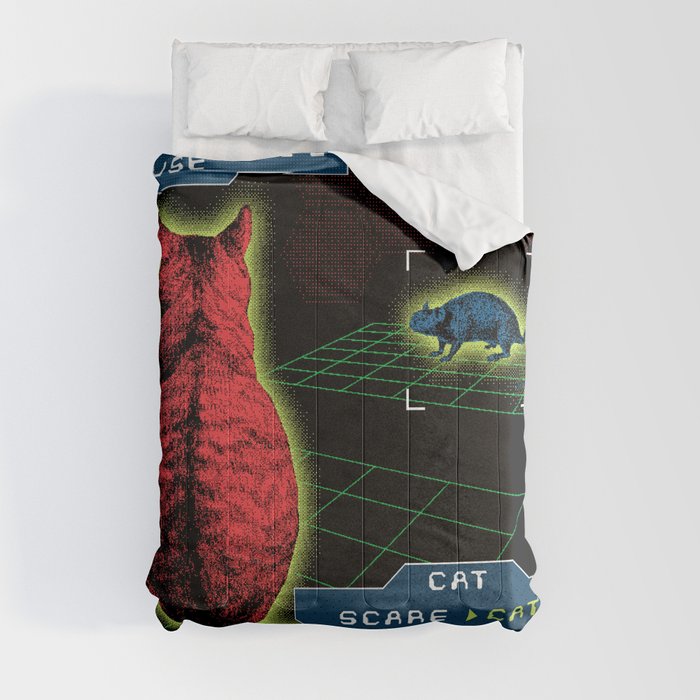 BLKLYT/09 - CAT & MOUSE Comforter