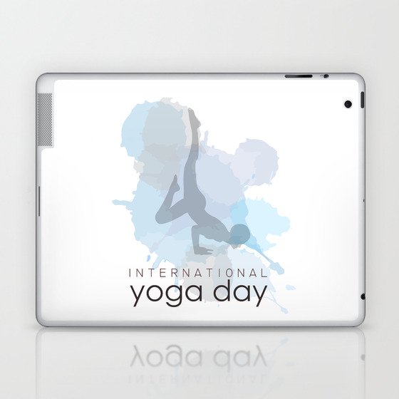 International yoga day workout  Laptop & iPad Skin