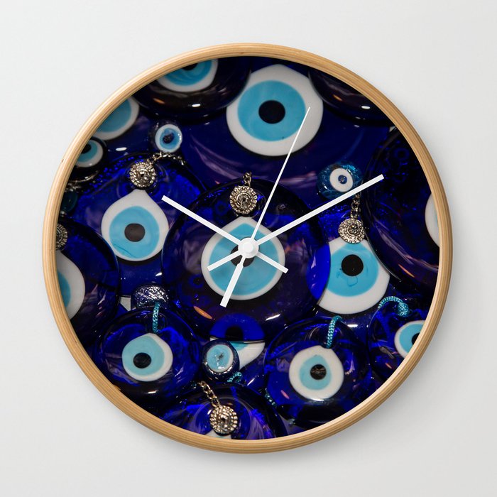 Evil eye Wall Clock