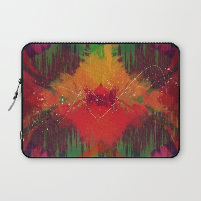 Psychedelic Strokes Laptop Sleeve