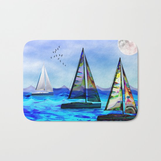 Beyond The Sea Bath Mat