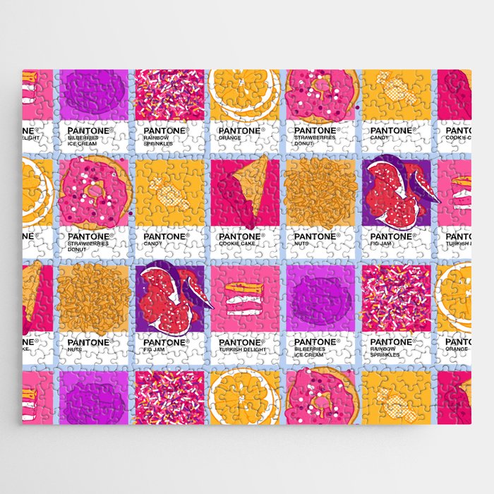 Pantone puzzle shop