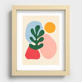 Wildlife | Cutouts by Henri Matisse Recessed Framed Print