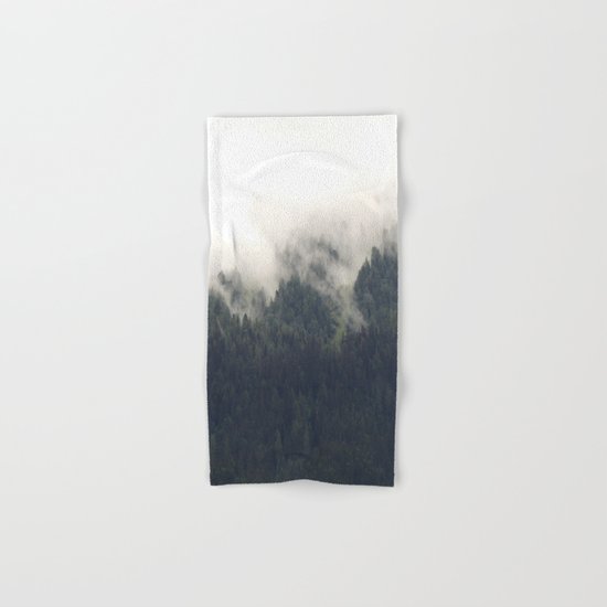Forest #evergreen # landscape photography Hand & Bath Towel