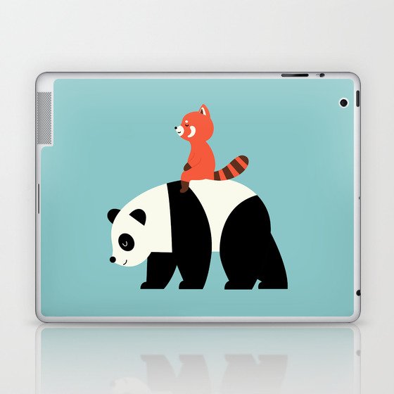 Panda Walk Laptop & iPad Skin