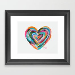 Art Heart no.1 Framed Art Print