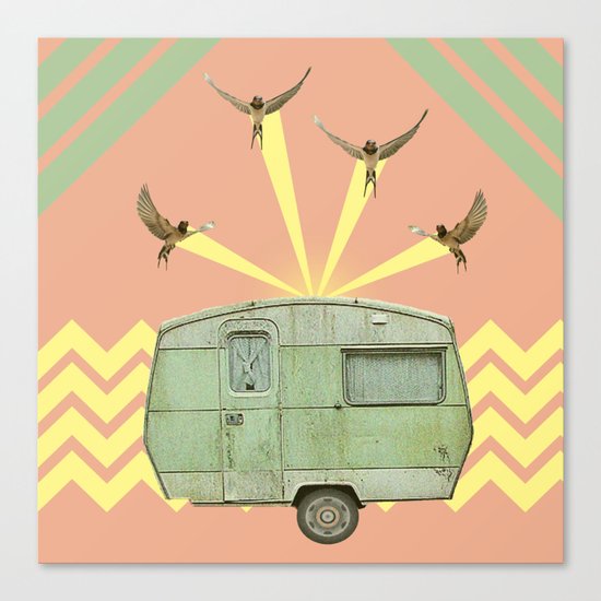 The best way to travel Canvas Print