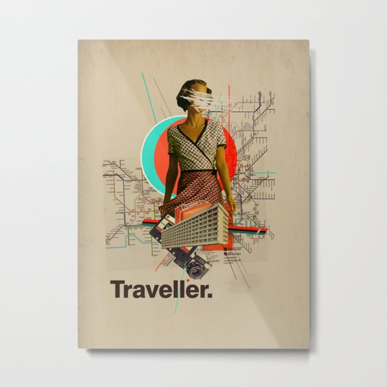 Traveller Metal Print