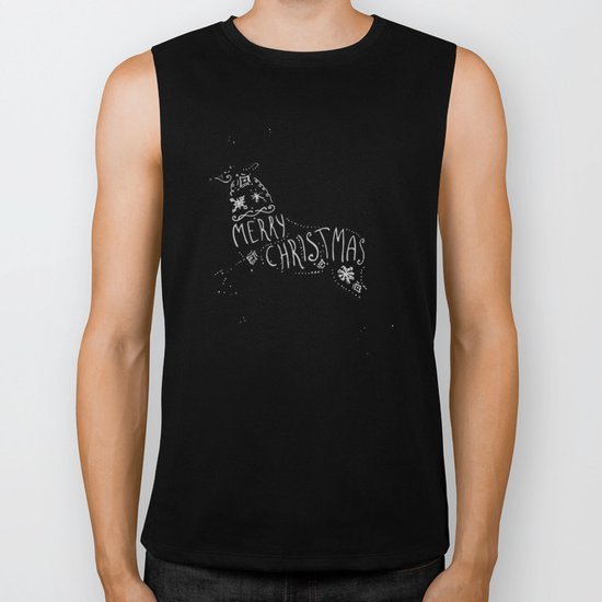 Merry Christmas Biker Tank