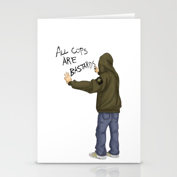 All Cops Are Bastard !!! Stationery Cards
