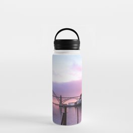 Sunset on the Coast | Travel Photography Water Bottle