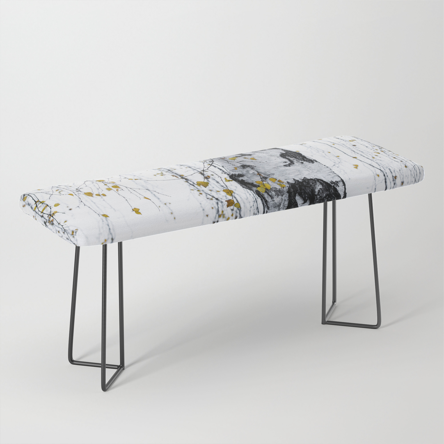 Birch Tree 1 Bench By Maboe Society6