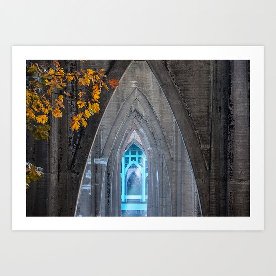 Saint John's "Cathedral" Art Print