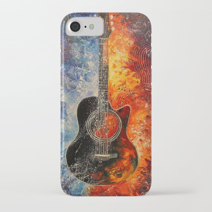 The rhythms of the guitar iPhone Case