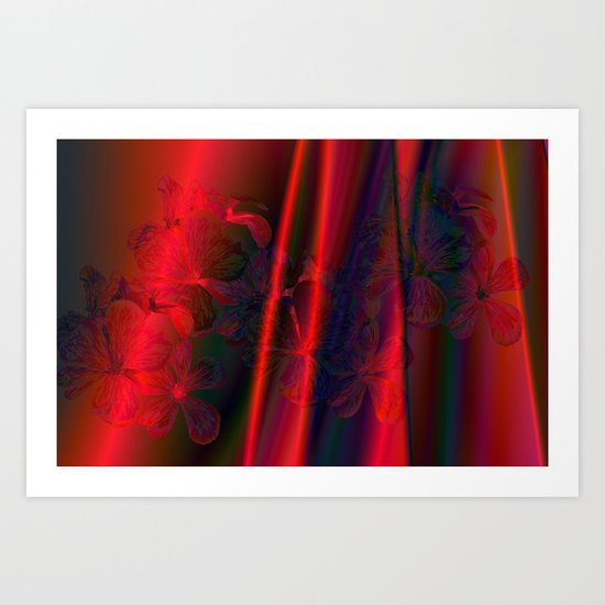 Sexy Satin Art Print