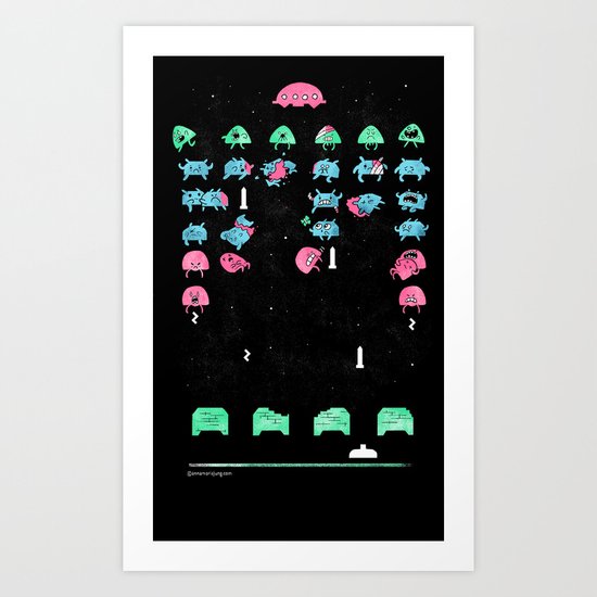 Oh, the humanity!!! Art Print