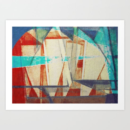 Stilt House 4 Art Print