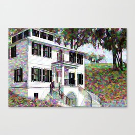 golf house colors Canvas Print