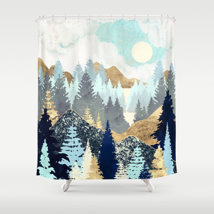 Forest Vista Shower Curtain