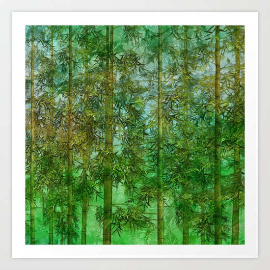 Bamboo Forest Art Print