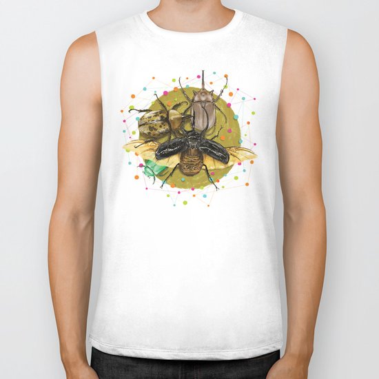 Insect Universe Biker Tank