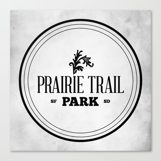 Prairie Trail Park Canvas Print
