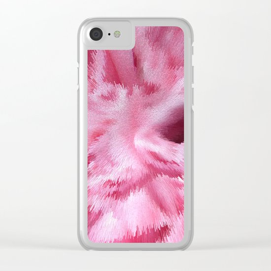 Abstract 138 Clear iPhone Case