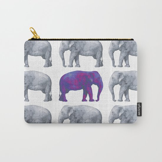 Elephants II Carry-All Pouch