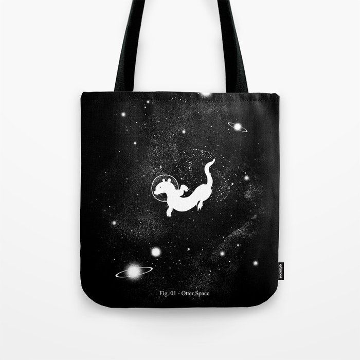Otter Space Tote Bag