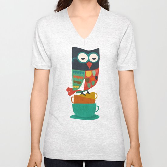 Morning Owl Unisex V-Neck