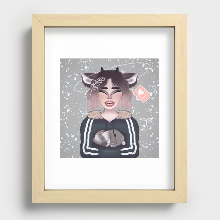 CUT-E Recessed Framed Print