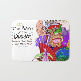 The Power of the Doodle Bath Mat