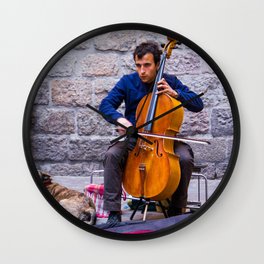 Cello Wall Clock