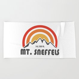 Mt. Sneffels Colorado Beach Towel