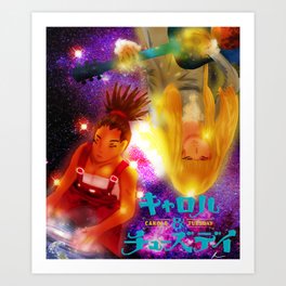 Carole & Tuesday - GALAXY GIRLS Art Print