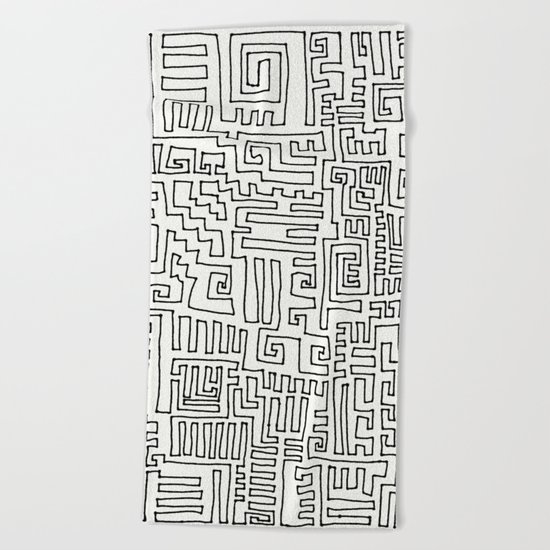 Short Cut Beach Towel