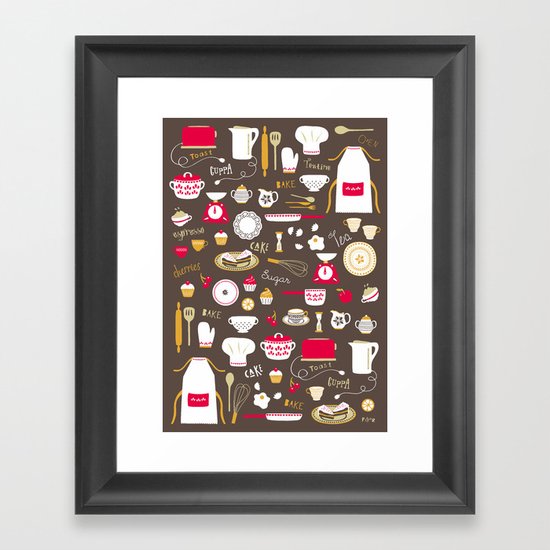 Teatime Treat Framed Art Print