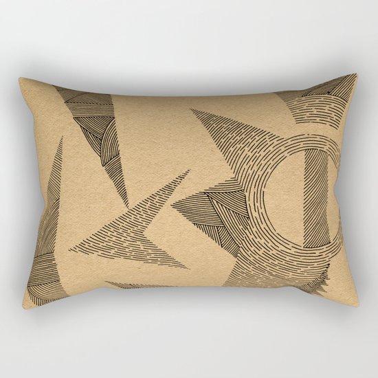 - silence - Rectangular Pillow