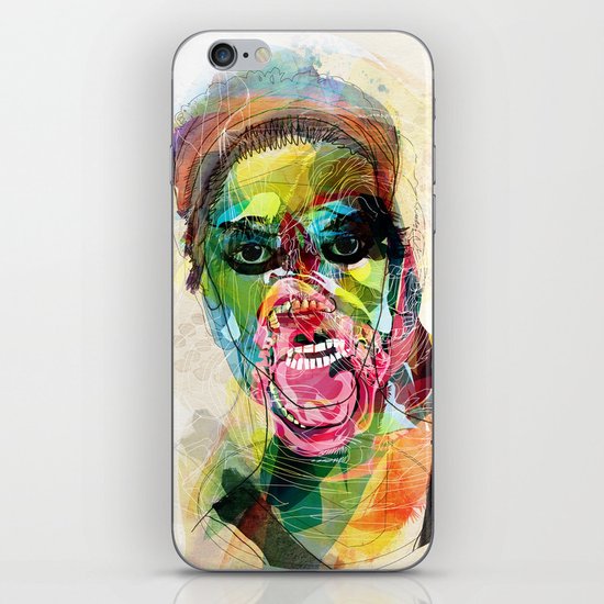 The human beast iPhone & iPod Skin