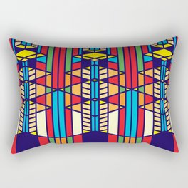 Frank Lloyd Wright Pattern One Rectangular Pillow