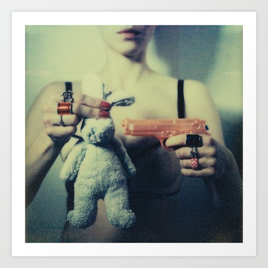 The Bunny Art Print