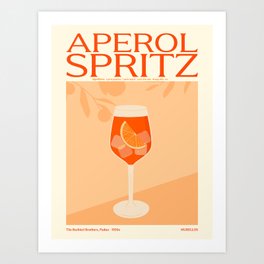 Aperol Spritz Art Print
