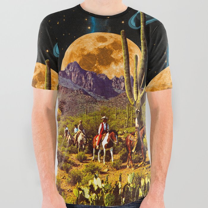 Space Cowboys All Over Graphic Tee