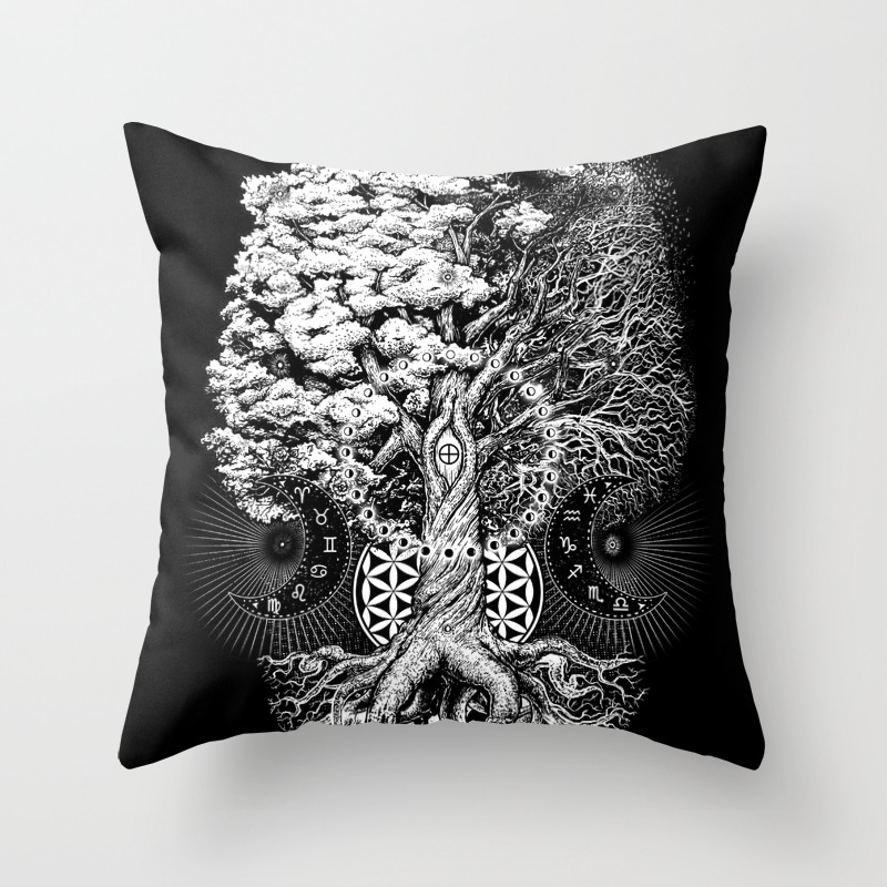 The Tree Of Life Throw Pillow The Tree Of Life Throw Pillow