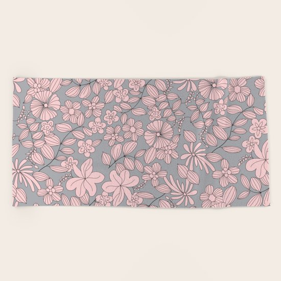 Flowers XIV Beach Towel