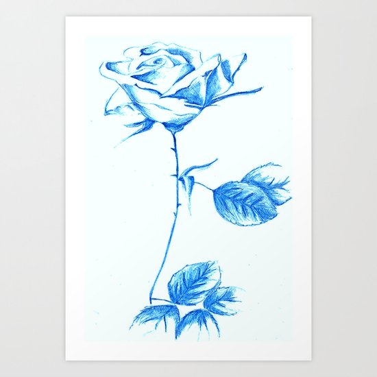 Rose Art Print
