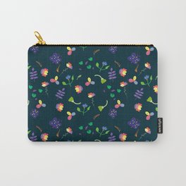 Spring Floral Pattern II Carry-All Pouch